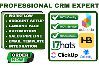 do dubsado automation 17hats honeybook workflows clickup calendly integration