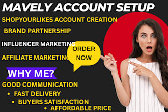 mavely or shopyourlikes accounts for your favorite brands