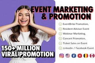 superfast event promotion, ticket sales, eventbrite, website promotion, webinar