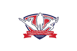 design creative celebrity sprint triathlon logo