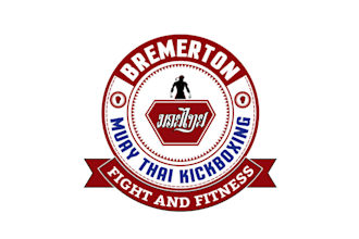 design outstanding kickboxing gym logo