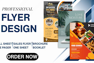 design business flyer sales flyer event flyer sell sheet catalog product leaflet
