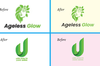 do modify, redraw, vectorize, convert logo, redesign image vector