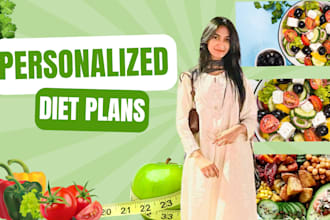 make personalized diet plans for weight loss and fitness