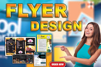 leaflet, flyer, poster, design