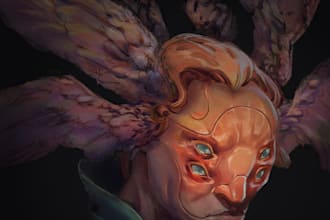 create unique character portraits