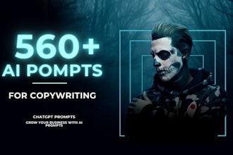 560 expert chatgpt prompts for copywriting  content creation
