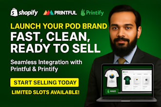 build a shopify print on demand store