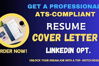 write professional resume writing ats optimized career focused and tailored