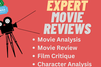 handle your film and media articles, film analysis, communication, movie review