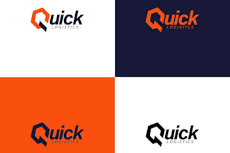 design a van, truck, lorry or transport logo for your logistics