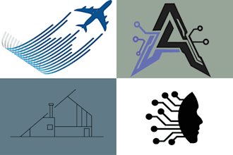 make modern minimalist business logo design