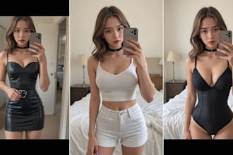 create ai influencer for social media, onlyfans, fanvue and nsfw video