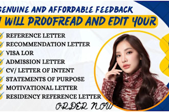 edit your college application essay, statement of purpose, motivational letter