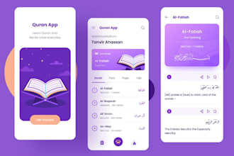 develop quran app prayer app