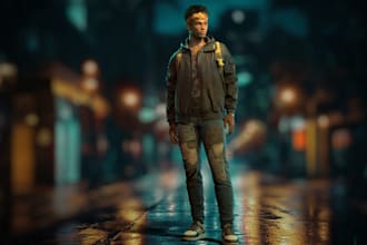 make 3d clothing mockup simulation,3d animation of t shirt hoodie and garment