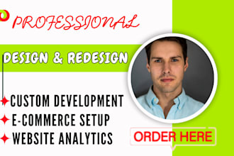 design, redesign, or fix your wix website or wix online store professionally
