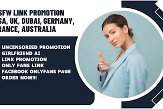 promote your 18 plus  content or website to a targeted audience