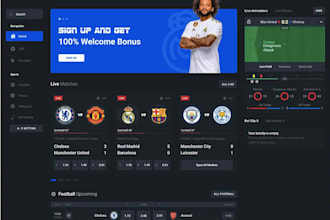 custom sport bet website, football academy website, basketball website, fitness