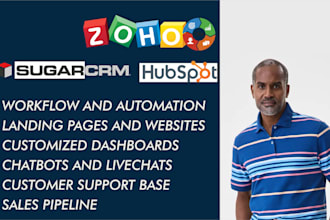 expert zoho campaign,store redesign,custom,crm solution,zoho survey salesiqsetup