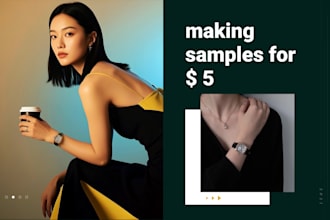 showcase your watch in realistic wearing scenes created with ai