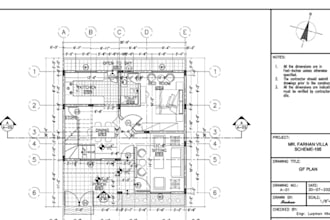 do structural design of slabs, beam, columns, foundation