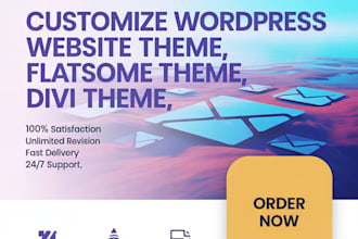 customize wordpress ecommerce website, flatsome, divi, avada, woocommerce theme