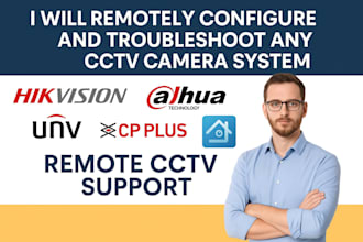 provide remote support for your cctv system