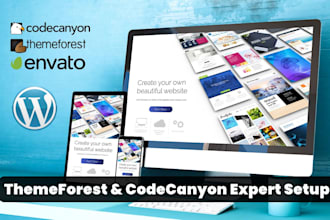 setup themeforest wordpress theme, install codecanyon script, envato template