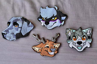 make you a fursona patch