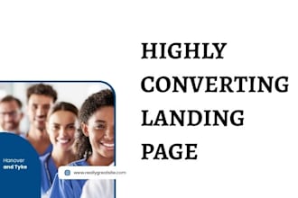 design mortgage landing page
