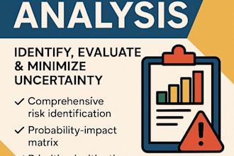 conduct a detailed risk analysis for your business or project