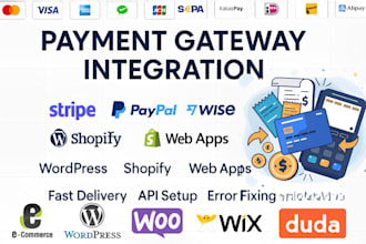 securely integrate stripe, paypal, razorpay into your site, app, ecommerce store