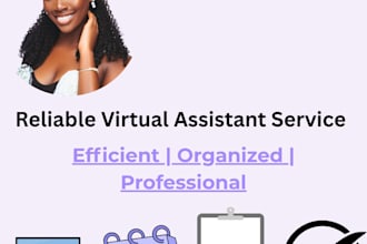 be your reliable virtual assistant for data entry and admin tasks
