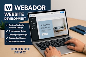 build webador easy navigation site ecommerse setup domain connection migration