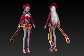 create vroid vrm models, vroid clothing, chibi characters, accessories, 3d hair