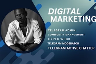 telegram community chatters crypto chatter with 20 active chatters