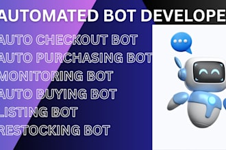 auto checkout bot, auto purchase bot, auto buying bot, shopping bot scalping bot
