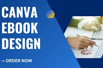 design a professional and eyecatching ebook using canva