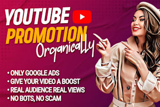 do organic youtube promotion for your video to grow your views