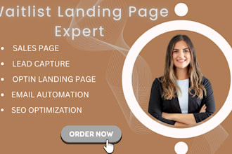 do waitlist landing page sales page lead capture opt in page for affiliate links