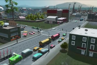 do 3d game environment unreal engine background blender in game asset unity map