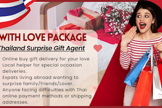 order online a surprise gift delivery in thailand