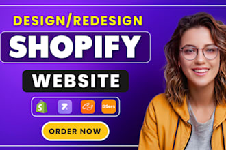 build shopify store or dropshipping ecommerce store