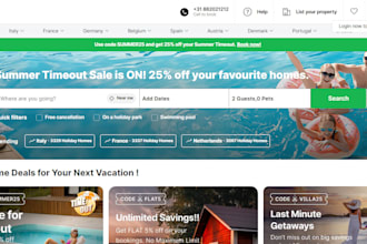 create vacation rental website vacation website vacation rental website