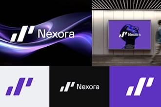 design a sleek logo for your tech brand