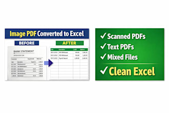 use ocr automation to extract data from invoices and bank statements to excel