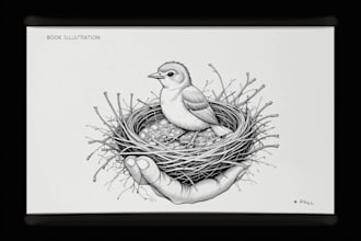 create custom botanical illustration, concept art, sketches