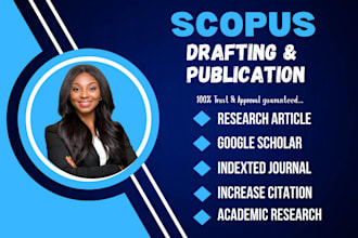 draft and submit your article for publication in a scopus indexed journal, scie