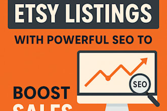 optimize your etsy titles, tags, and descriptions to boost sales